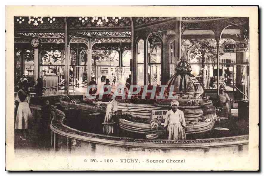 CPA Vichy Source Chomel