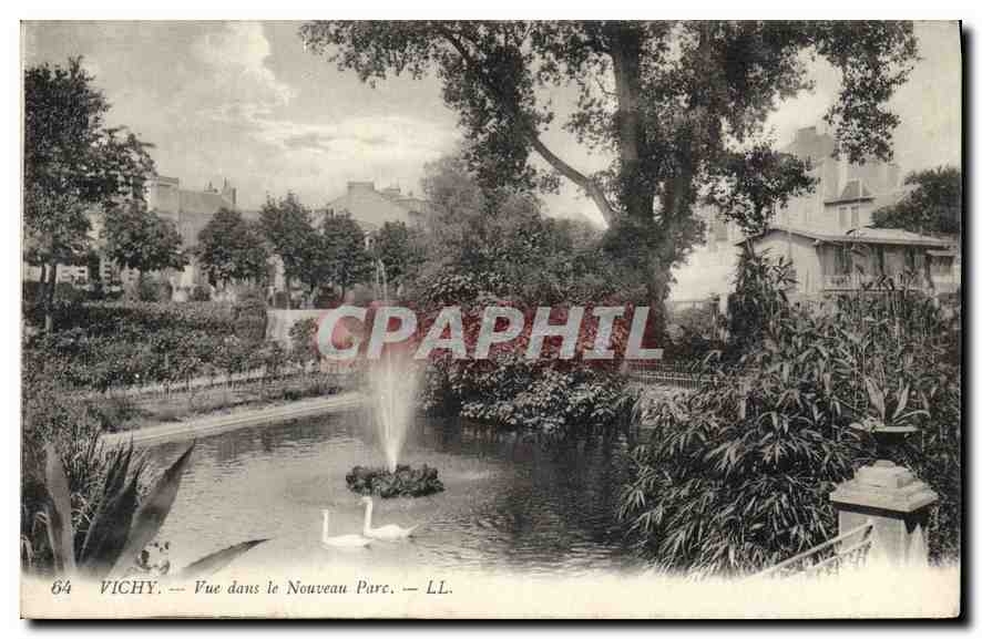 CPA Vichy Vue dans le Nouveau Parc
