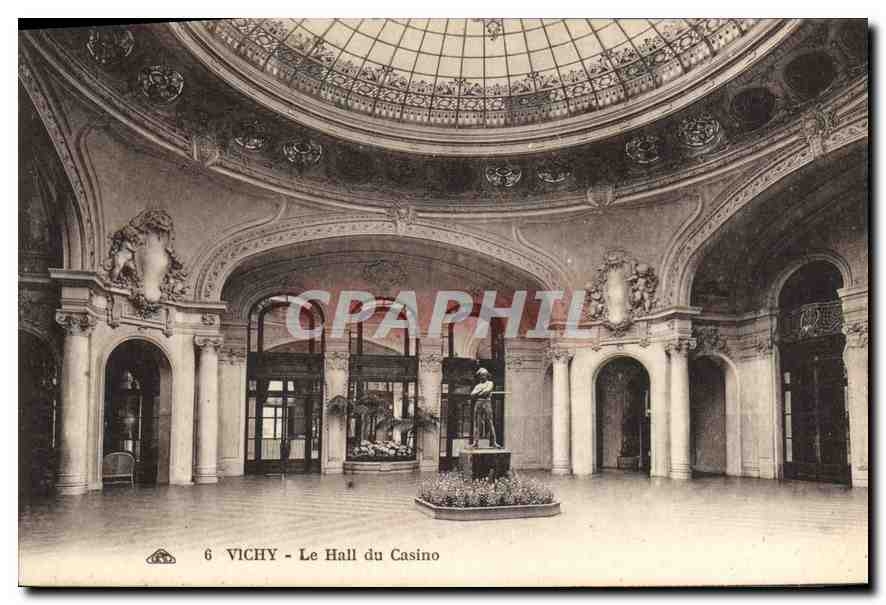 CPA Vichy Le Hall du Casino