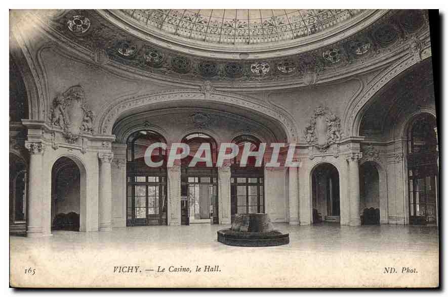 CPA Vichy Le Casino le Hall