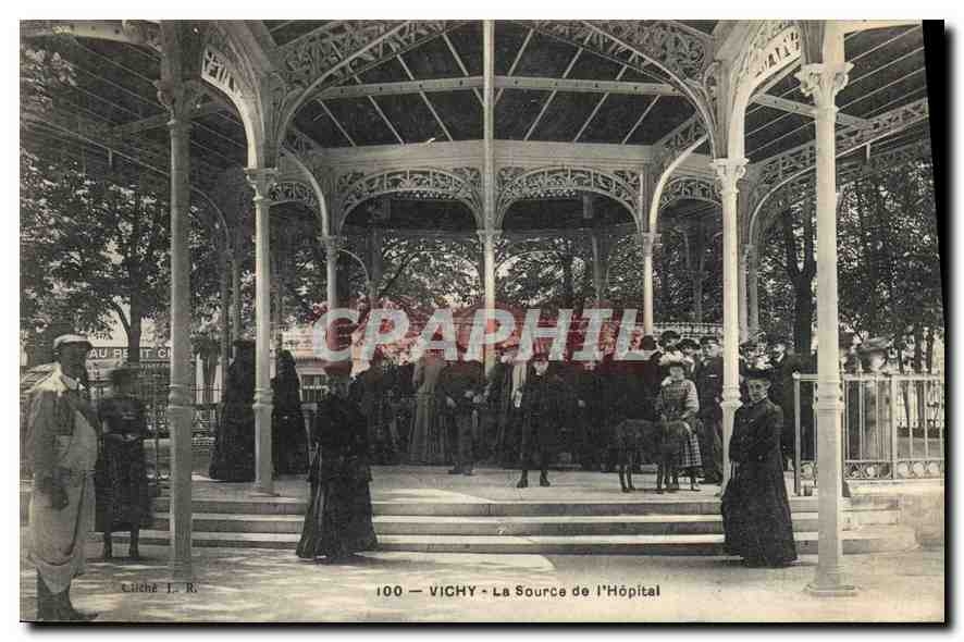 CPA Vichy La Source de l'Hopital