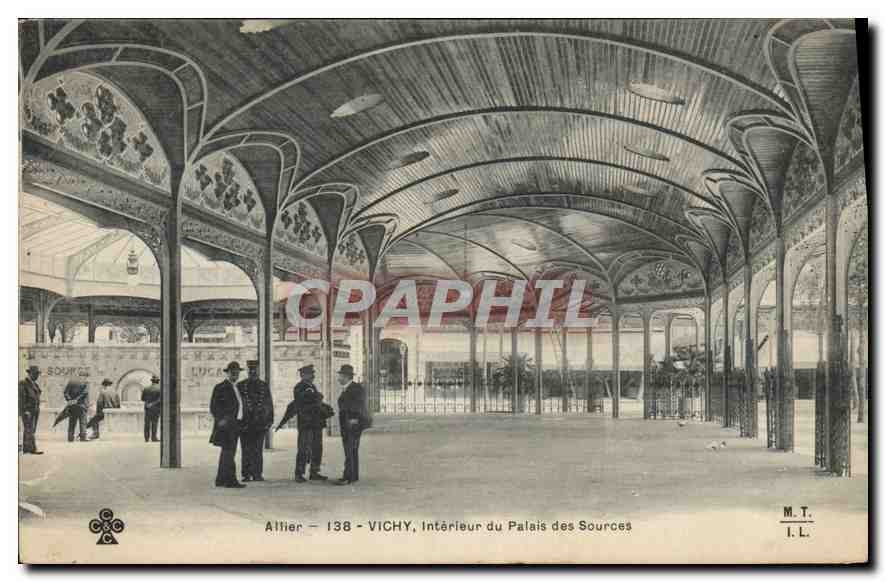 CPA Vichy Allier Intarieur du Palais des Sources