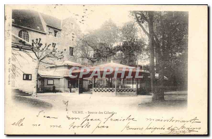 CPA Vichy Source des Celestins