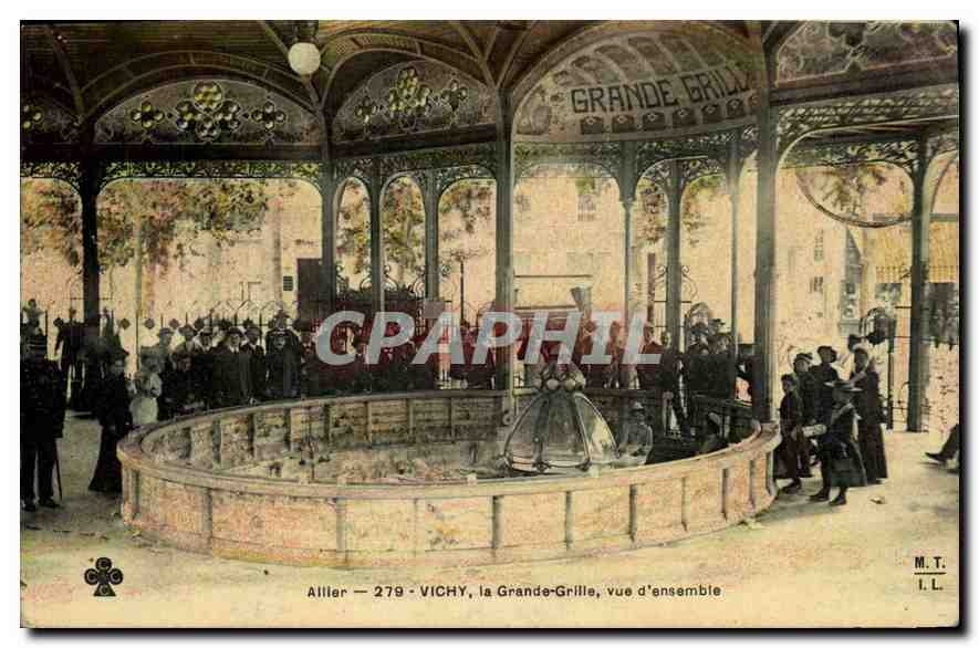CPA Vichy La Grande Grille Vue d'ensemble
