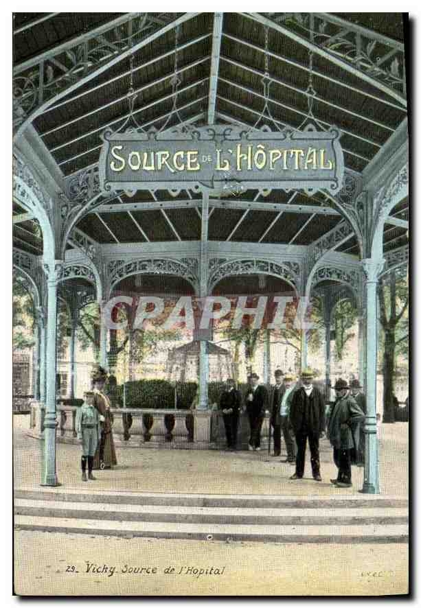 CPA Vichy Source de l'Hopital