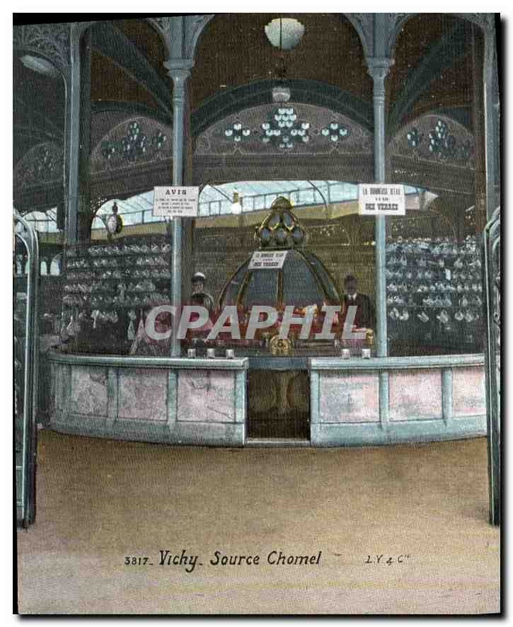 CPA Vichy Source Chomel