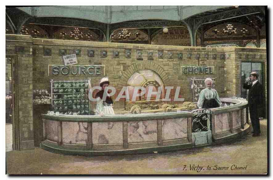 CPA Vichy Source Chomel