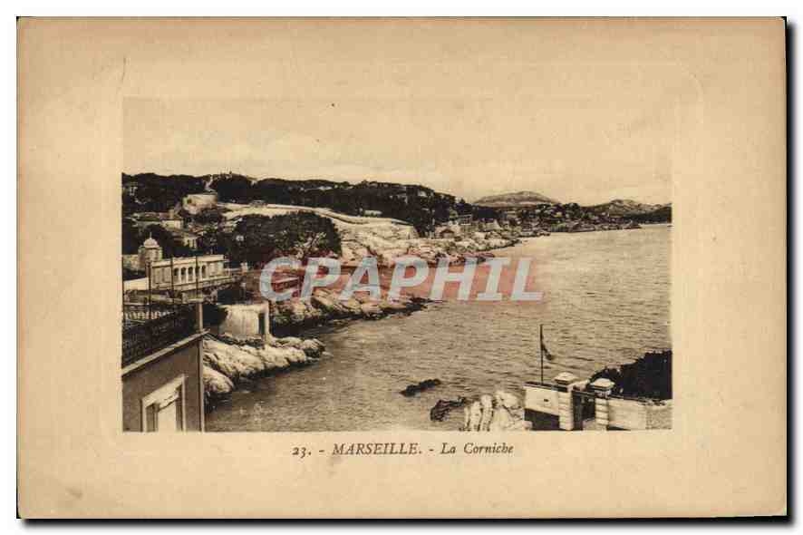 CPA Marseille La Corniche