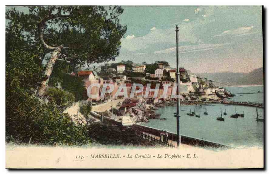 CPA Marseille La Corniche le Prophete