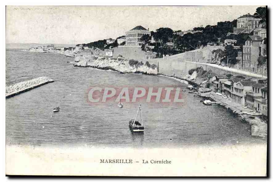 CPA Marseille La Corniche