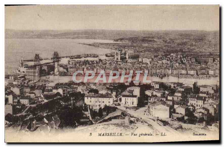 CPA Marseille Vue generale