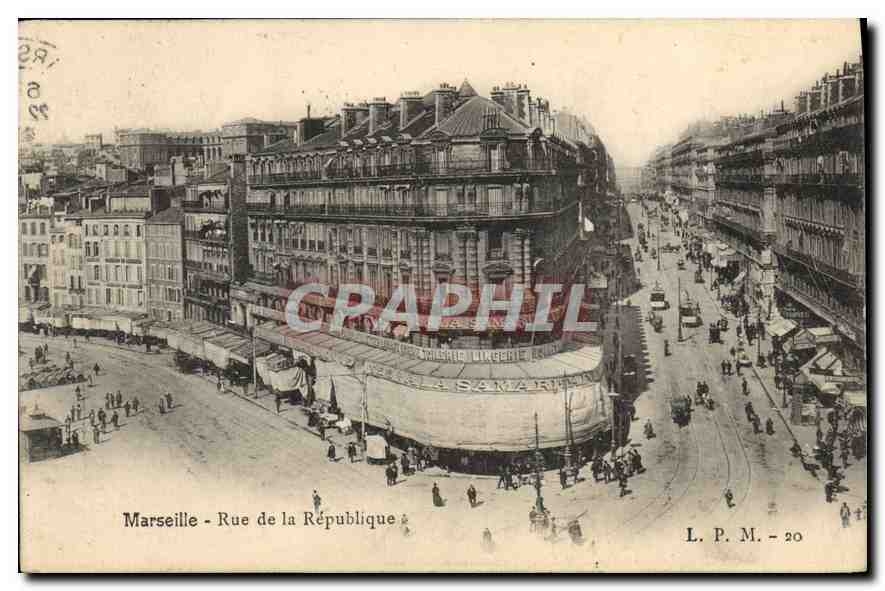 CPA Marseille Rue de la Republique