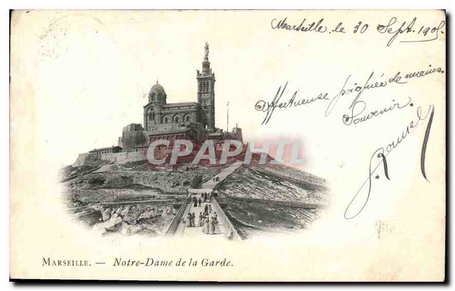 CPA Marseille Notre Dame de la Garde