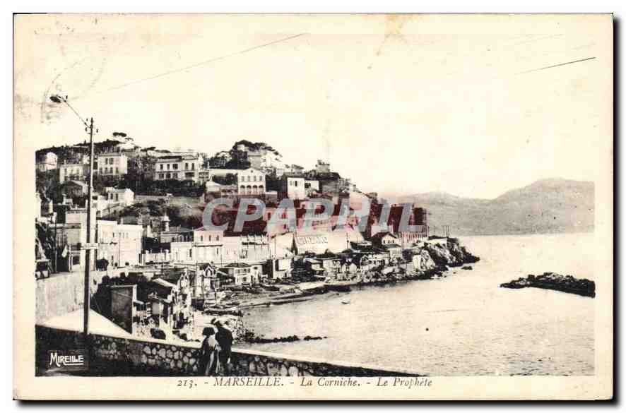 CPA Marseille La Corniche Le Prophete