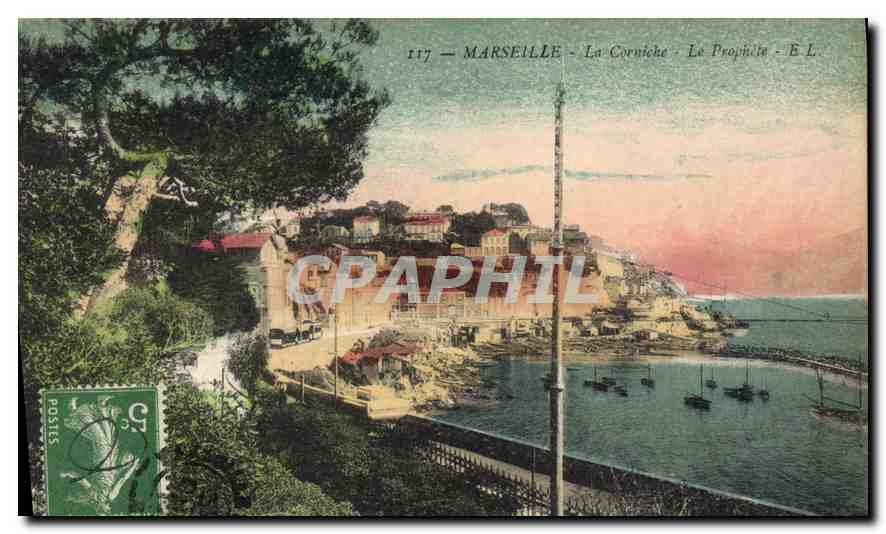 CPA Marseille La Corniche Le Prophete