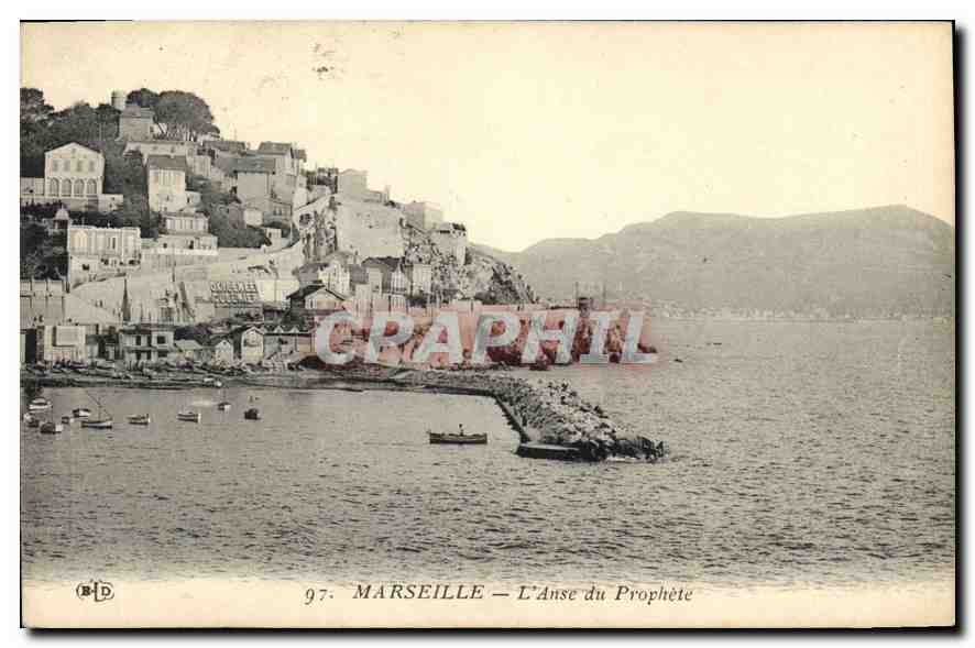 CPA Marseille L'Anse du Prophete