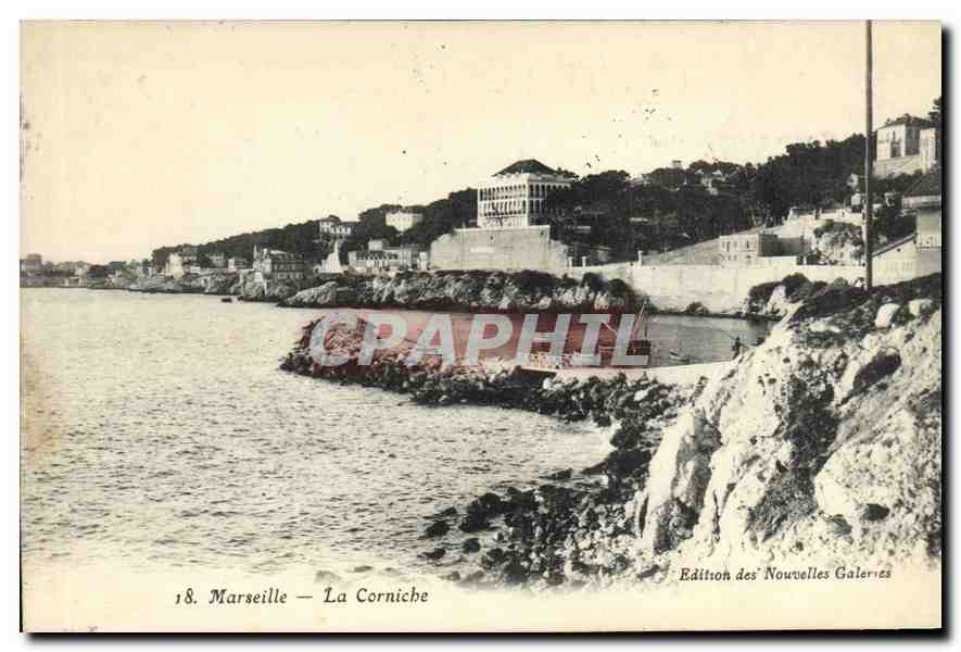 CPA Marseille La Corniche