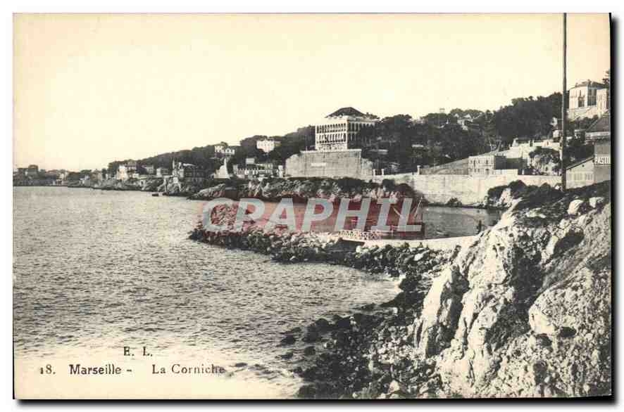 CPA Marseille La Corniche