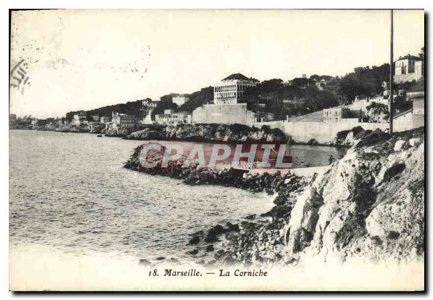 CPA Marseille La Corniche