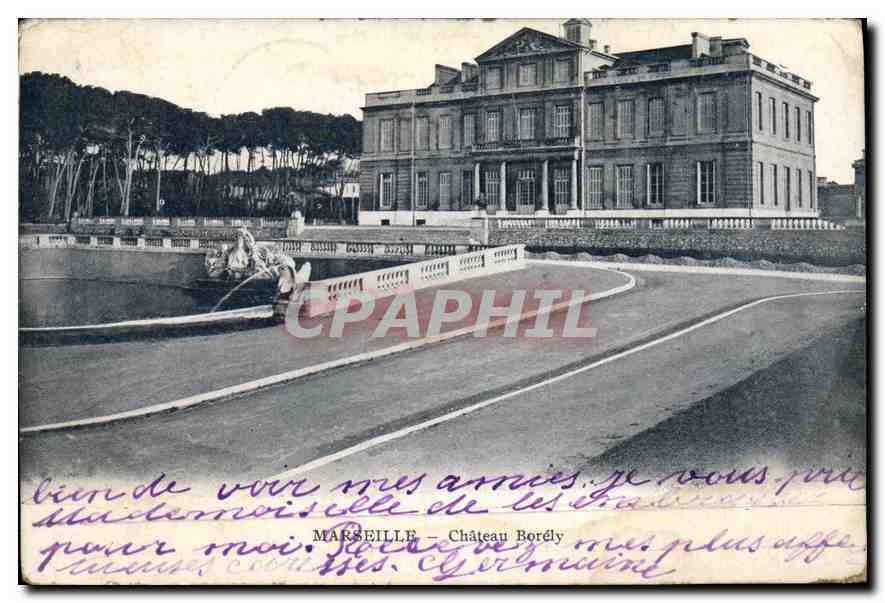 CPA Marseille Chateau Borely