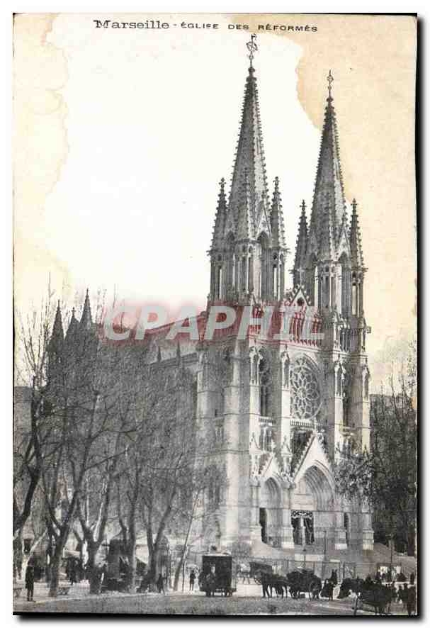 CPA Marseille Eglise des Reformes