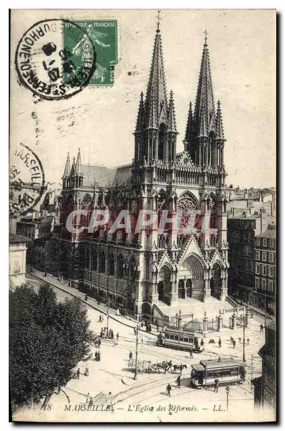 CPA Marseille L'Eglise St Vincent de Paul (Les Reformes)