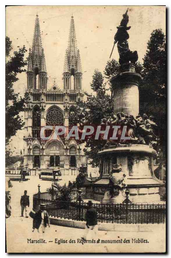CPA Marseille Eglise St Vincent de Paul (Les Reformes)