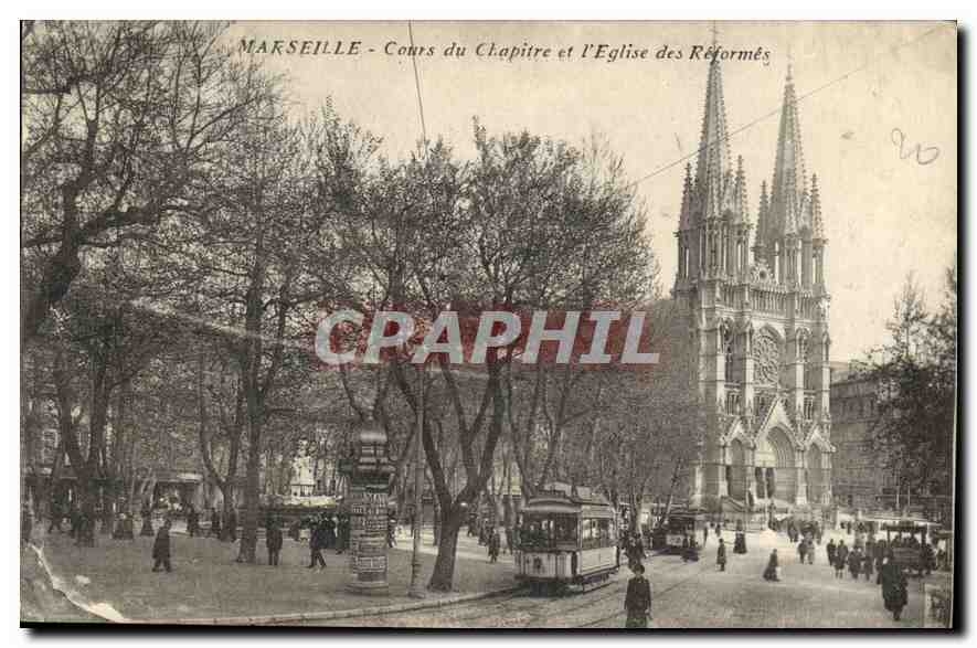 CPA Marseille Eglise des Reformes
