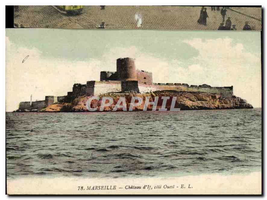 CPA Marseille Chateau d'If cote Ouest