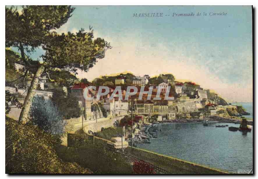CPA Marseille Promenade de la Corniche