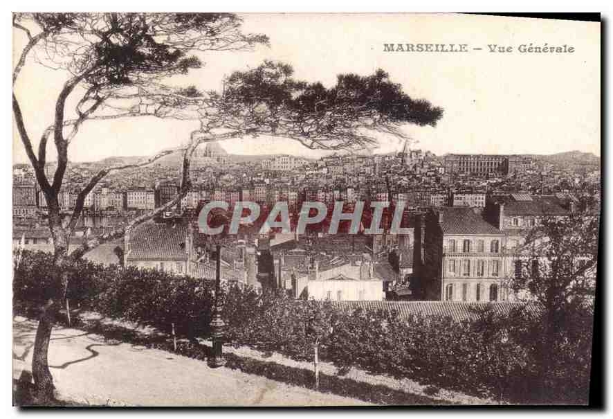 CPA Marseille Vue Generale