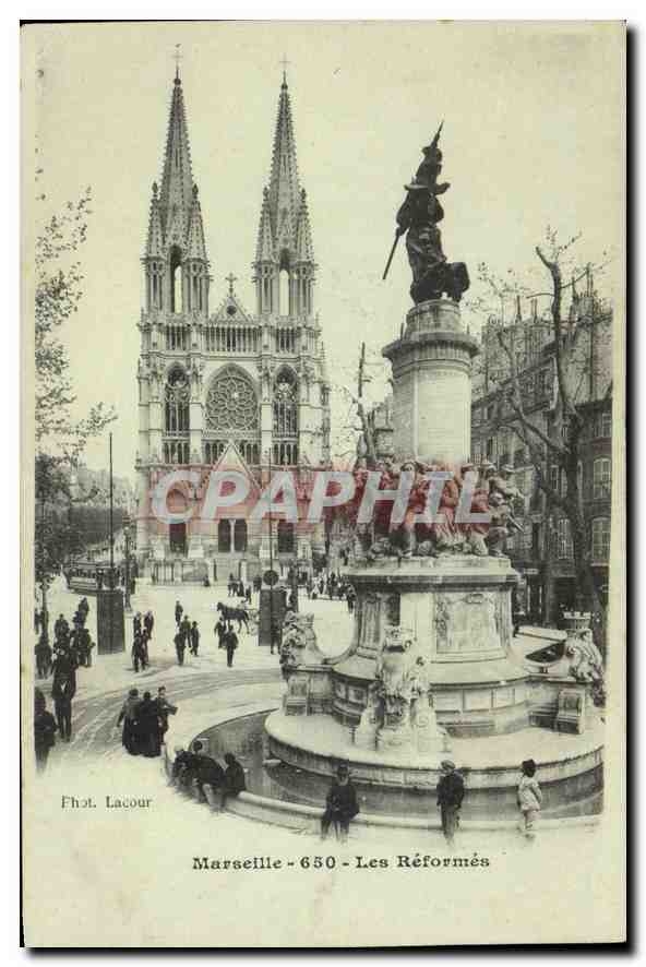 CPA Marseille Exposition Coloniale 1922 Les Reformes
