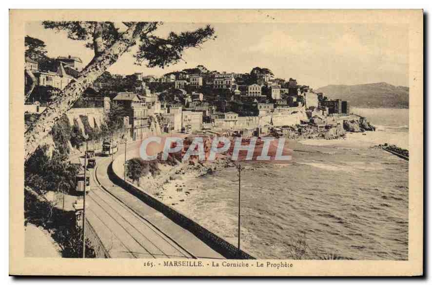 CPA Marseille La Corniche Le Prophete