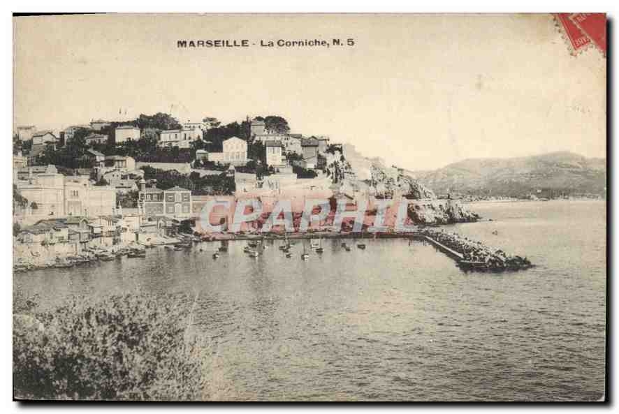 CPA Marseille La Corniche