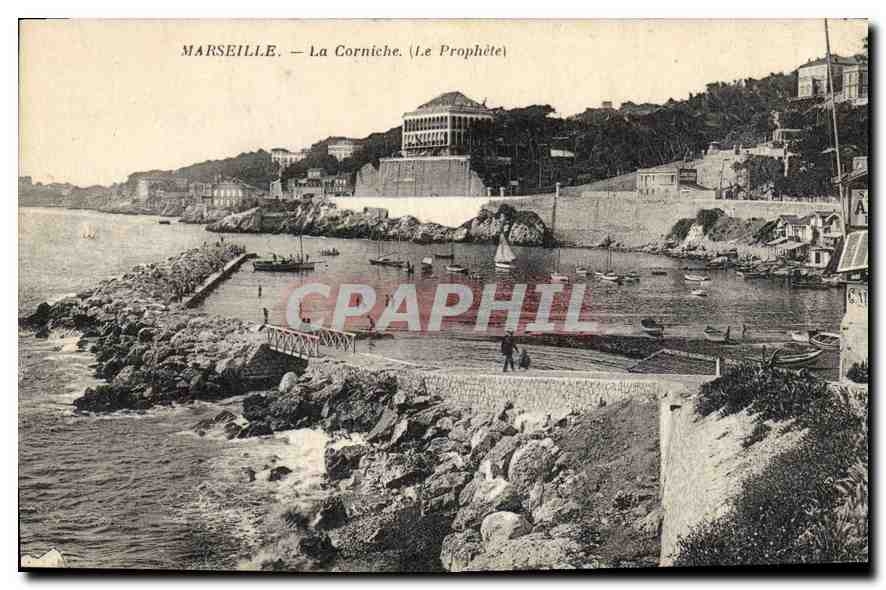CPA Marseille La Corniche (Le Prophete)