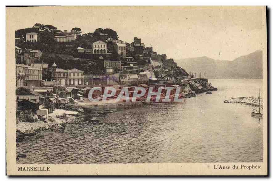 CPA Marseille L'Anse du Prophete