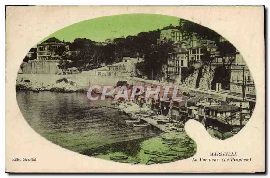 CPA Marseille La Corniche (Le Prophete)