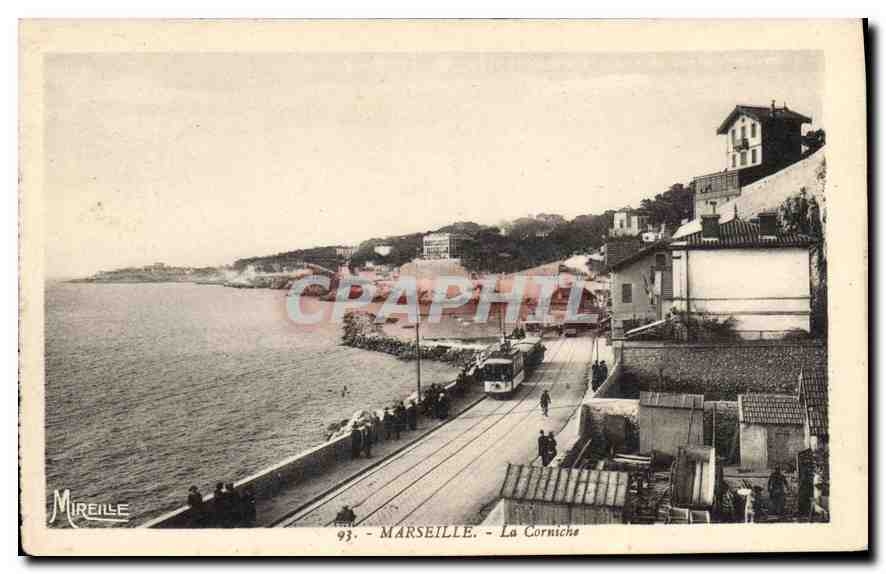 CPA Marseille La Corniche