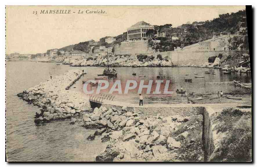 CPA Marseille La Corniche