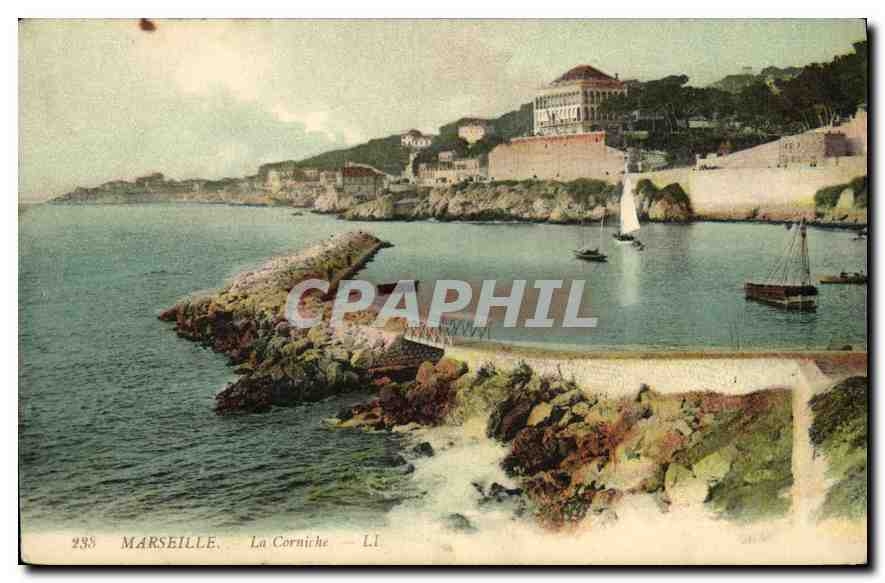 CPA Marseille La Corniche