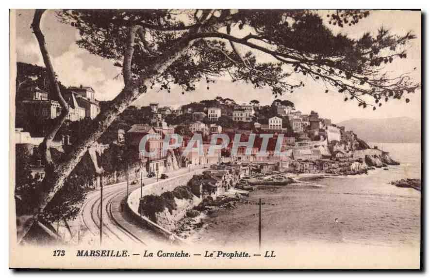 CPA Marseille La Corniche Le Prophete