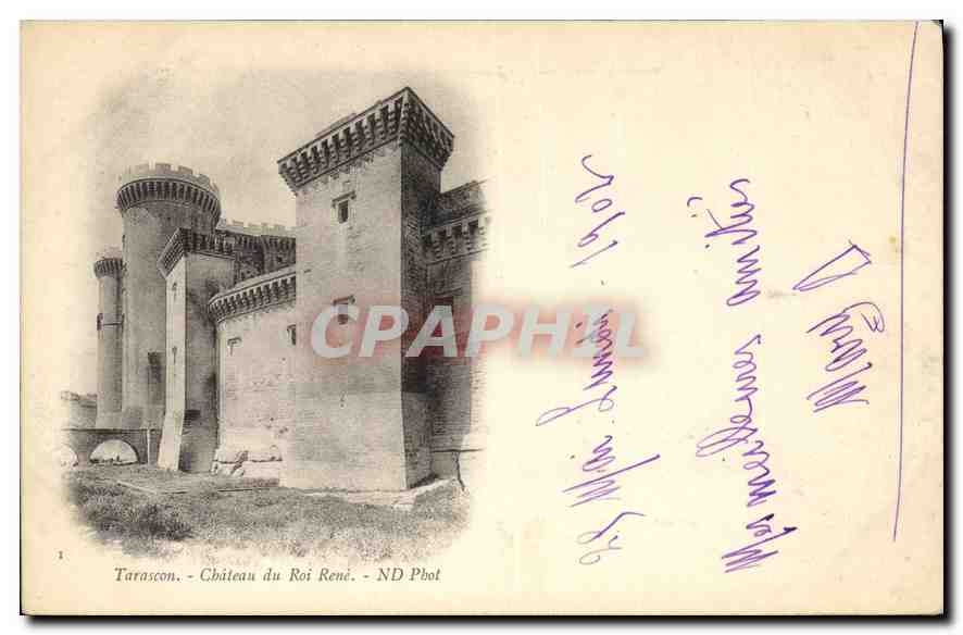 CPA Tarascon Chateau du Roi Rene