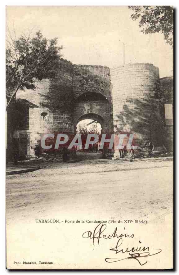 CPA Tarascon Porte de la Condamine (Fin du XIV Siecle)