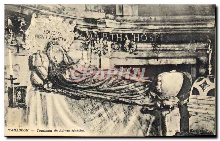 CPA Tarascon Tombeau de Sainte Marthe