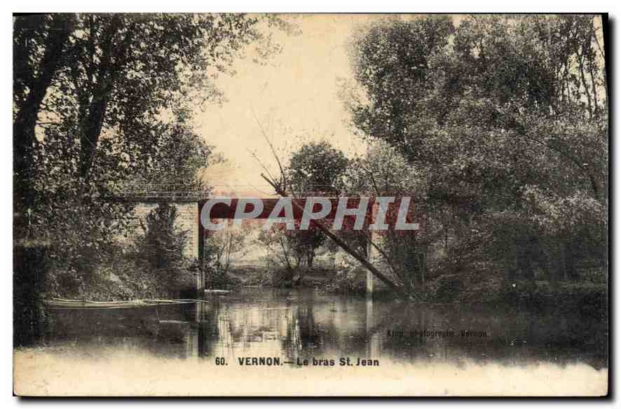 CPA Vernon (Eure) Le bras St Jean