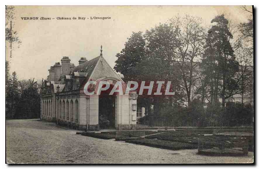 CPA Vernon (Eure) Chateau de Bizy L'Orangerie