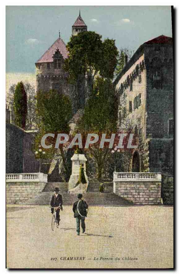 CPA Chambery (Savoie) Le Perron du Chateau