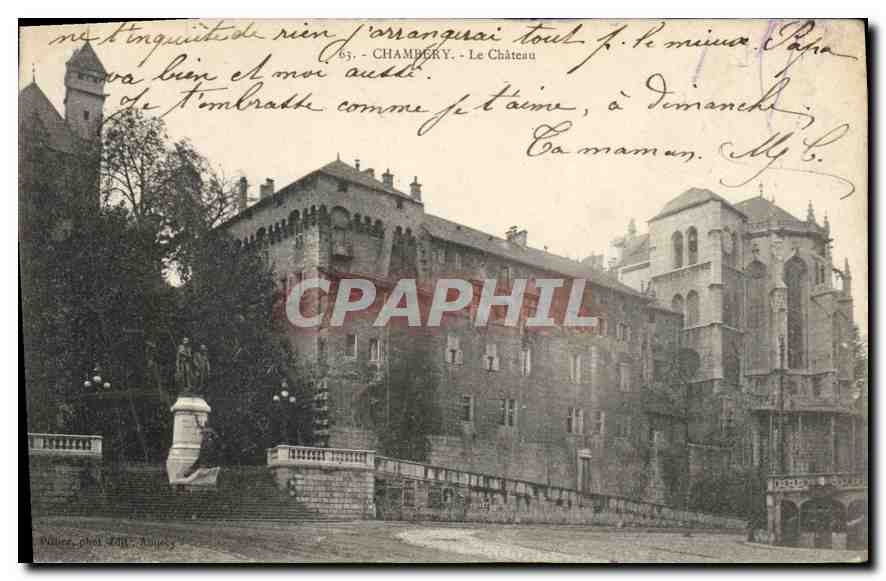 CPA Chambery (Savoie) Le Chateau