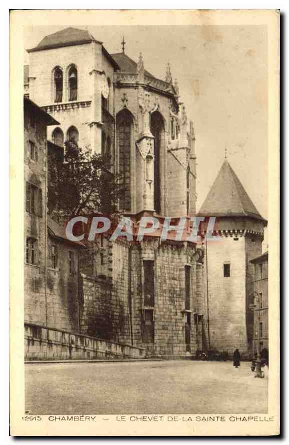 CPA Chambery (Savoie) Le Chevet de la Sainte Chapelle