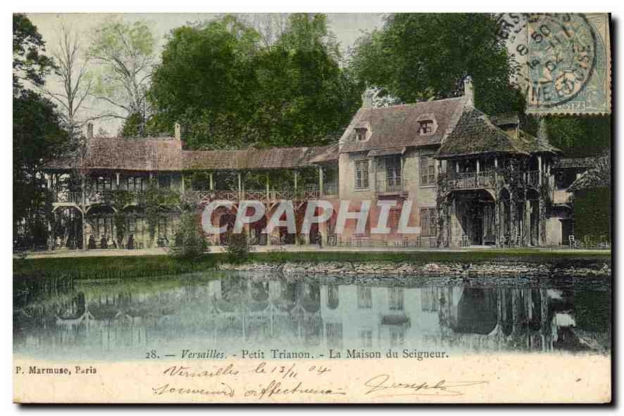 CPA Versailles Petit Trianon La Maison du Seigneur